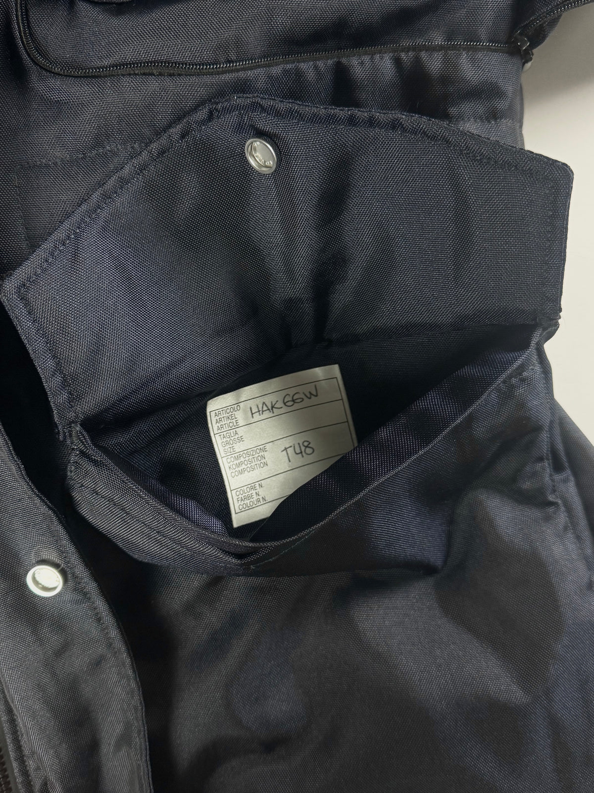 Louis Vuitton Sample Night Blue Multi Pocket Utility Cargo Parka FW 2016 - M
