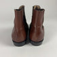 Thierry Mugler Brown Leather Chelsea Boots 2000s - 43,5 EU