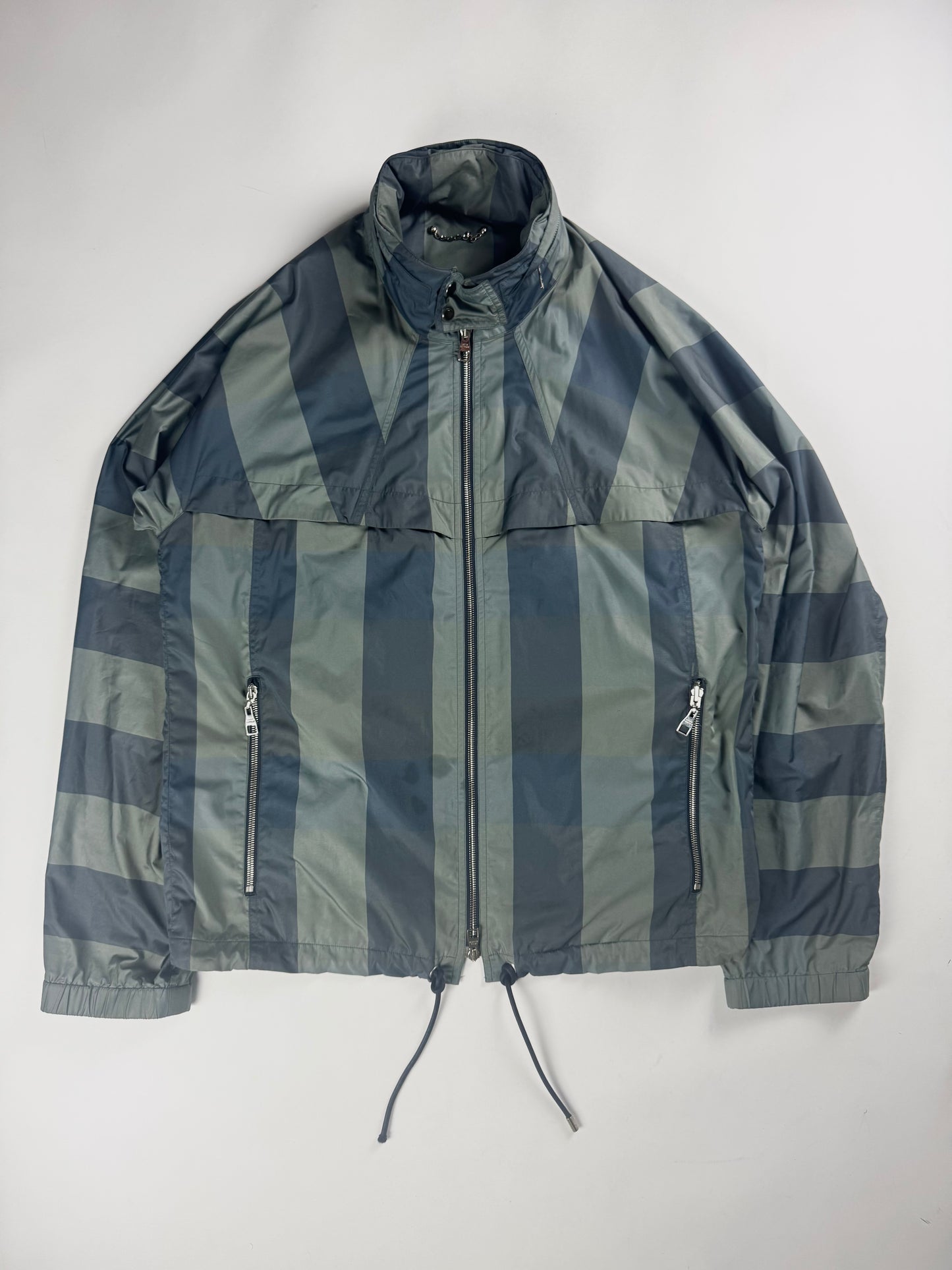Louis Vuitton Striped Packable Light Windbreaker Jacket SS 2008 - L