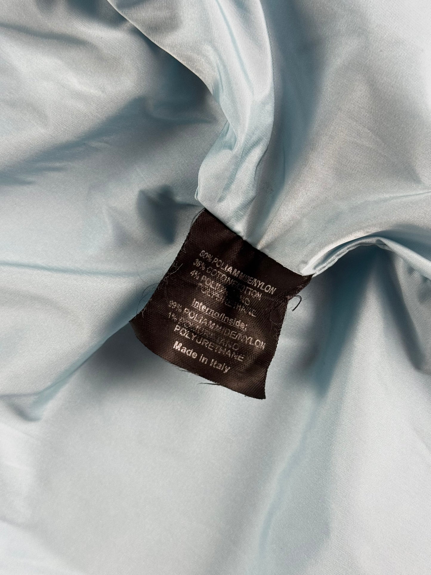 Gucci Light Blue Racer Jacket 1990s - M