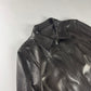 Prada Premium Double Zip Leather Formal Coat FW 2001 - M