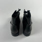 Prada Black Leather Geometric High Boots FW 2012 - 37,5 IT/ 38,5 EU