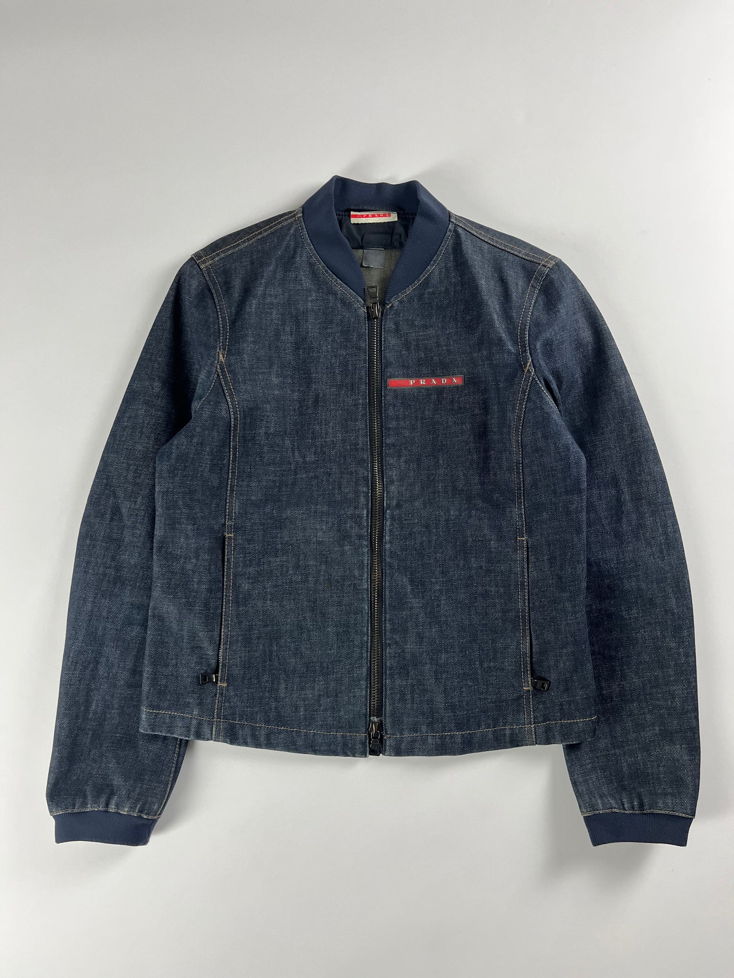 Prada Linea Rossa Denim Jacket Challenge 2003 - S