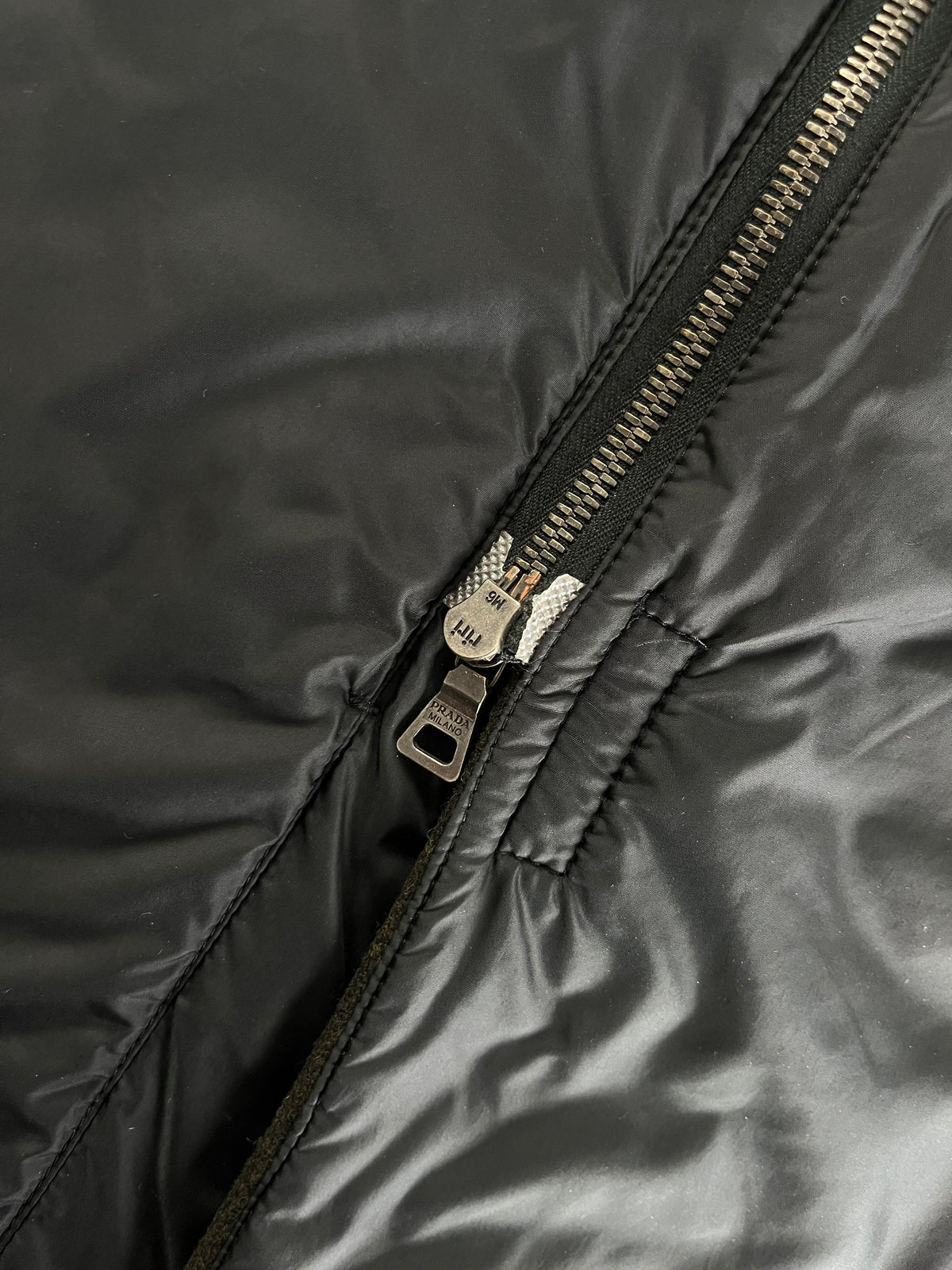Prada Linea Rossa Dark Wool Coat FW 1999 - XL