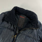 Prada Denim Puffer Jacket 2000s - L