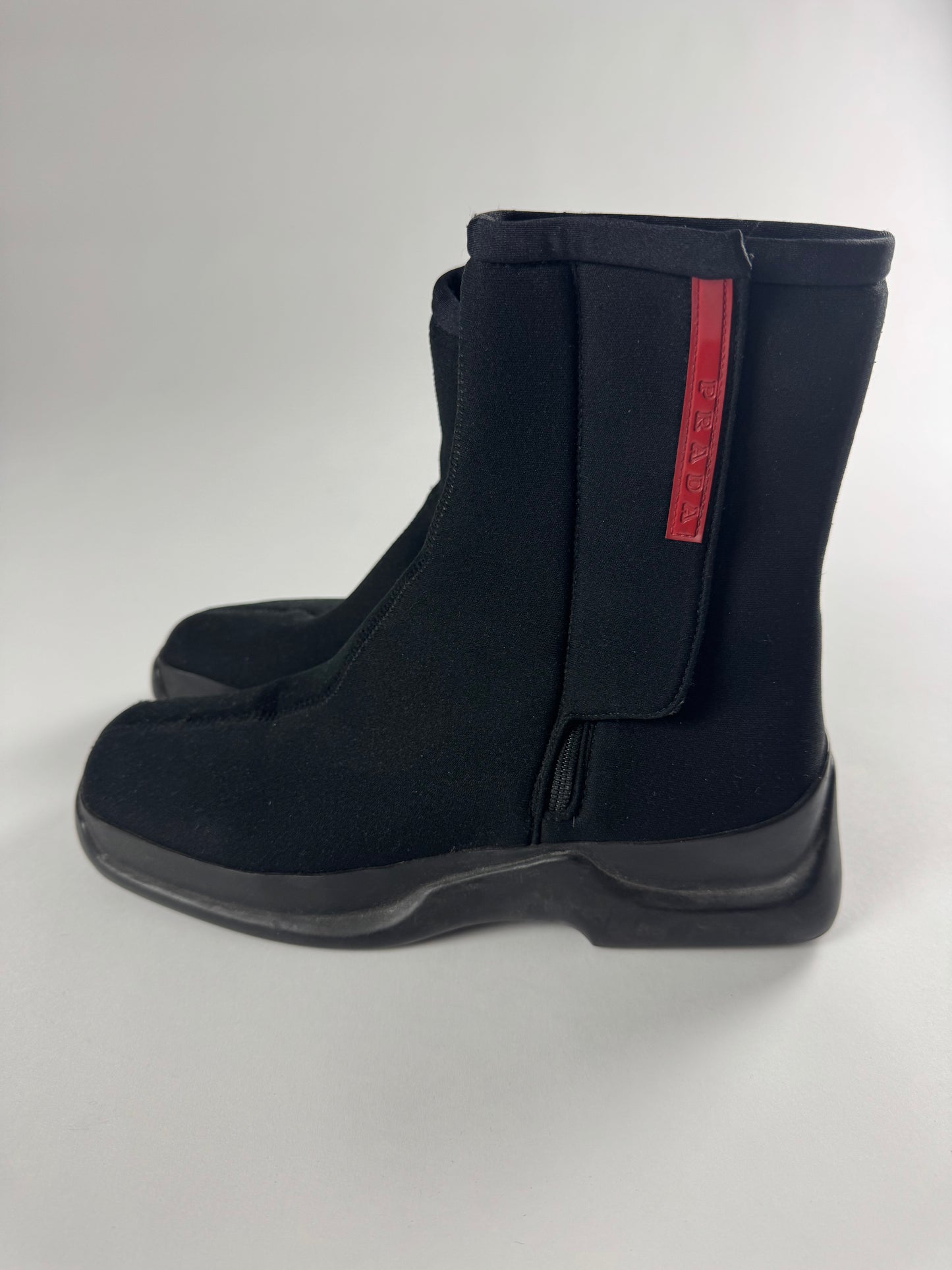 Prada Linea Rossa Neoprene Boots FW 1999 - 38 IT/39 EU