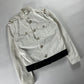 Gucci White Yacht-Club Belted Jacket SS 2015 - S