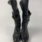 Chloé Belted Wrapped Calf Leather Boots FW 2005 - 37 EU