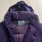 Prada Purple Drawstring Waist Puffer Jacket 1990s - S