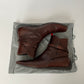 Prada Brown Leather Belted Boots FW 2011 - 44 EU