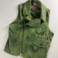 John Galliano Military Skull Print Biker Vest SS 2008 - M