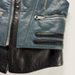 Balenciaga Nicolas Ghesquière Leather Bicolor Quilted Shoulders Vest SS 2011 - S