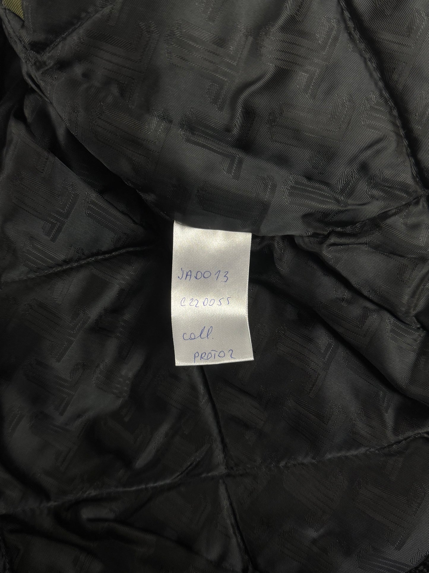 Lanvin Sample Oversize Zipper Green Bomber Jacket FW 2022 - S