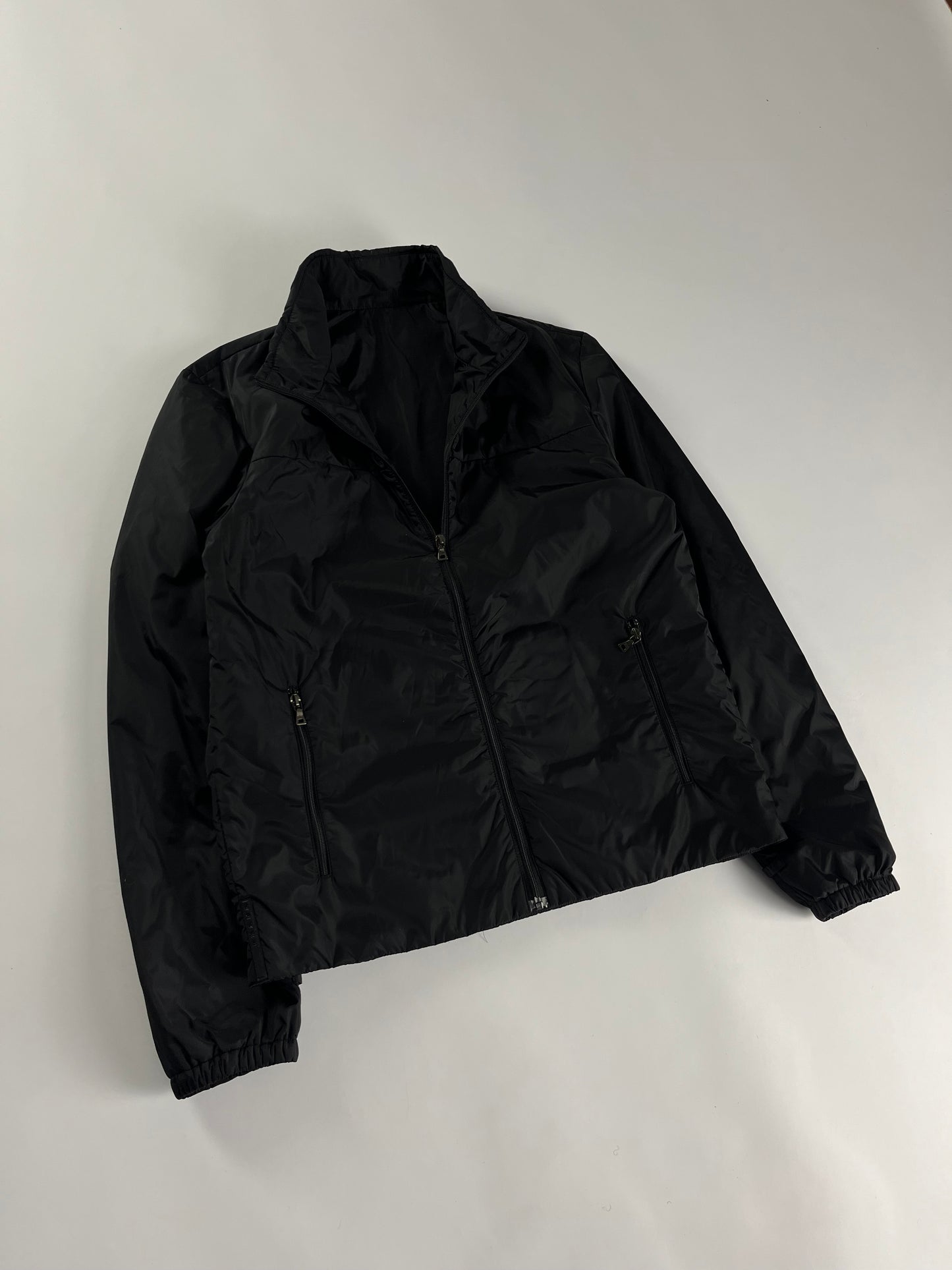Prada Black Nylon Light Jacket FW 2011 - M