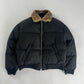 Prada Converted Hooded Fur Collar Cropped Puffer Jacket FW 1998 - L