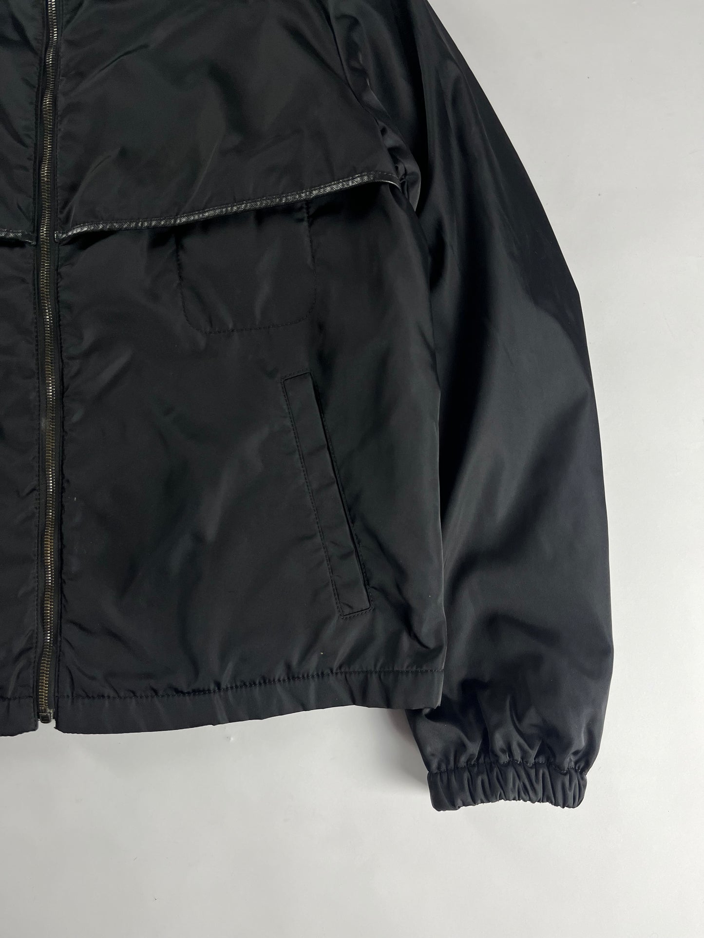 Prada Midnight Bomber Racer Jacket FW 2011 - XL