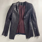 Haider Ackermann Biker Tailored Purple Leather Jacket FW 2012 - S