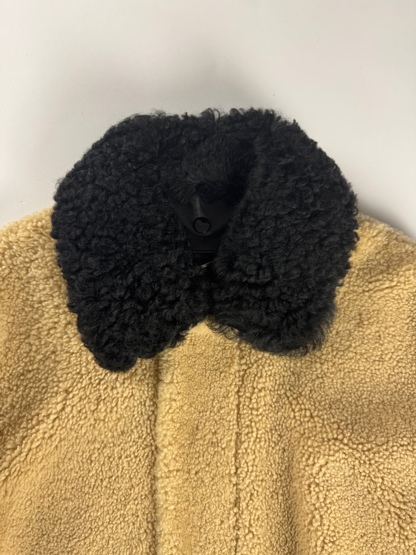 Saint Laurent Shearling Teddy Bomber Jacket FW 2017 - L