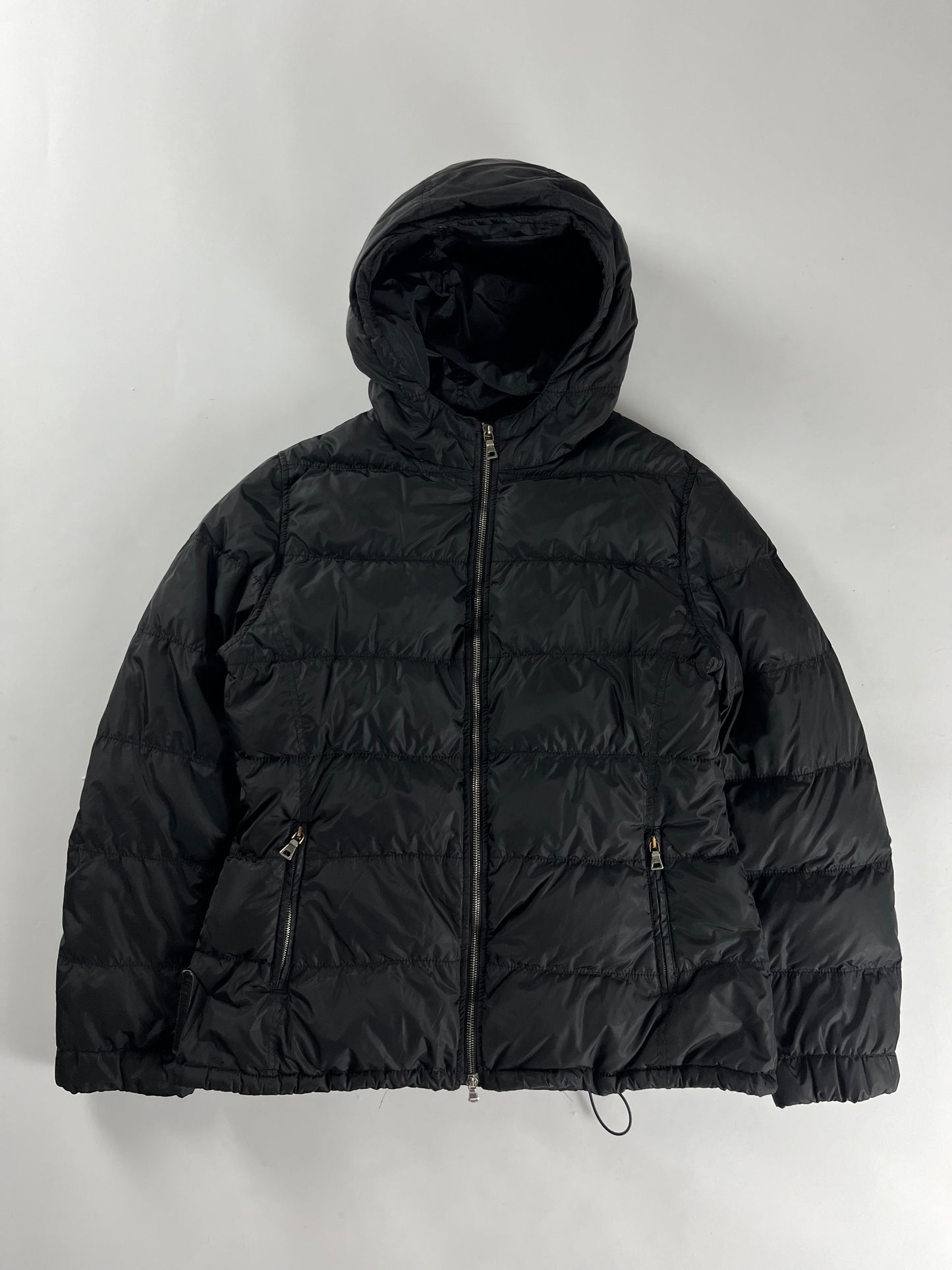 Prada Black Nylon Puffer Jacket - M