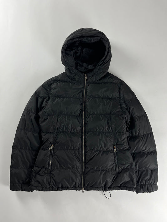 Prada Black Nylon Puffer Jacket - M