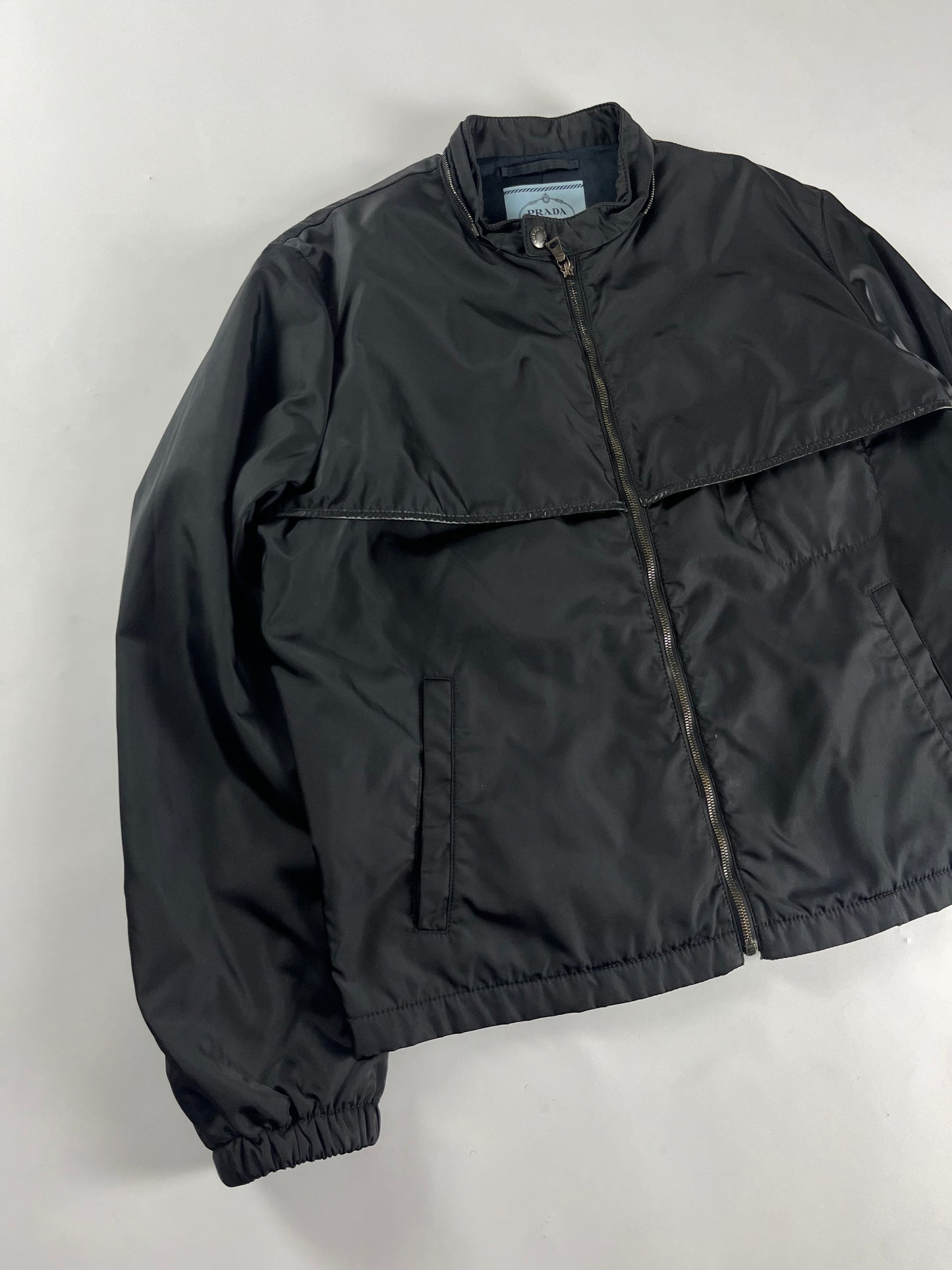 Prada Midnight Bomber Racer Jacket FW 2011 - XL