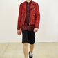 Comme Des Garçons Shirt Red Stripes Rider Jacket SS 2022 - M