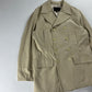 Prada Ivory Double Breasted Officer Overcoat FW 1995 - M