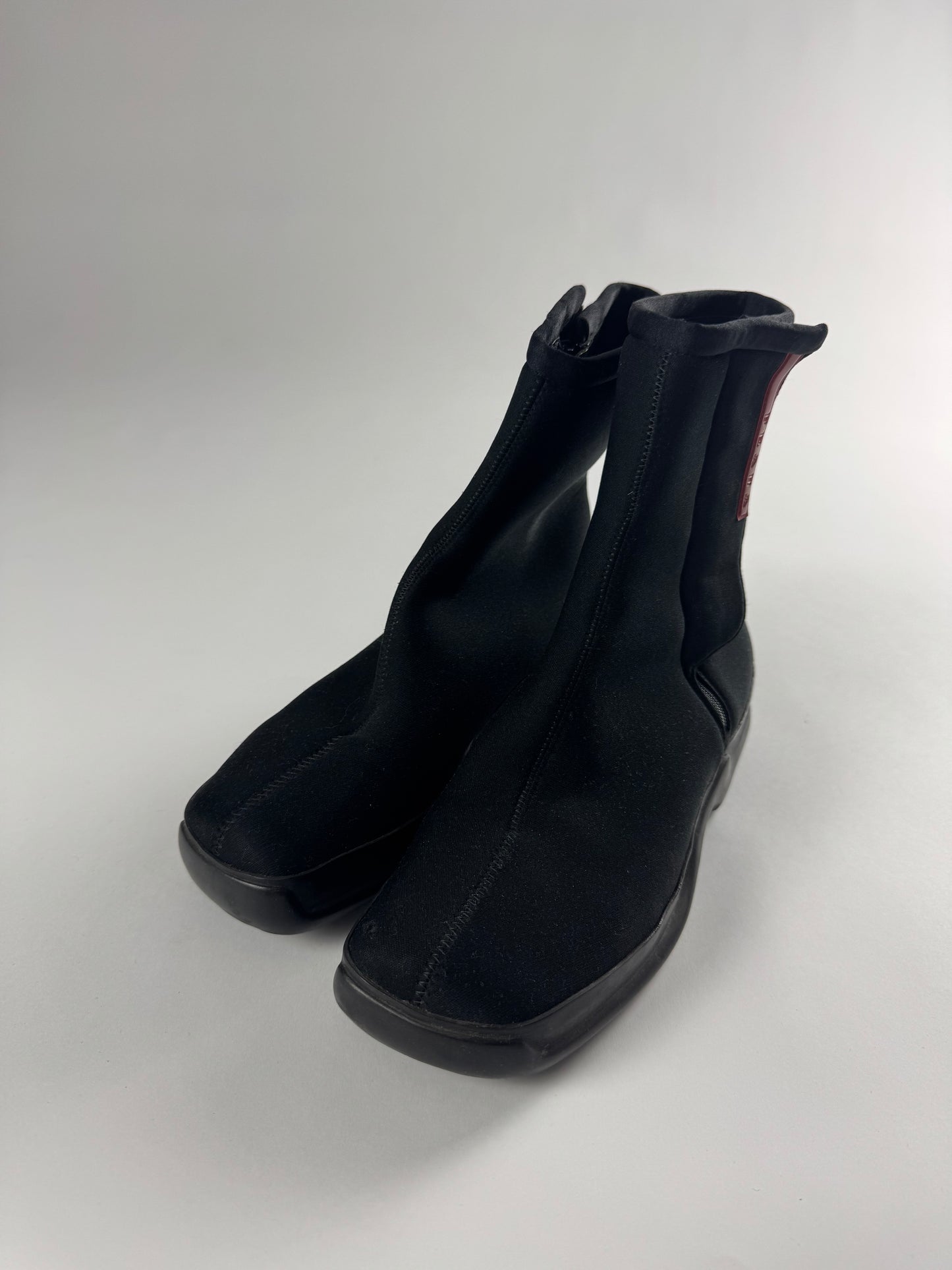 Prada Linea Rossa Neoprene Boots FW 1999 - 38 IT/39 EU