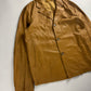 Prada Minimalist Camel Leather Buttoned Jacket SS 2001 - L
