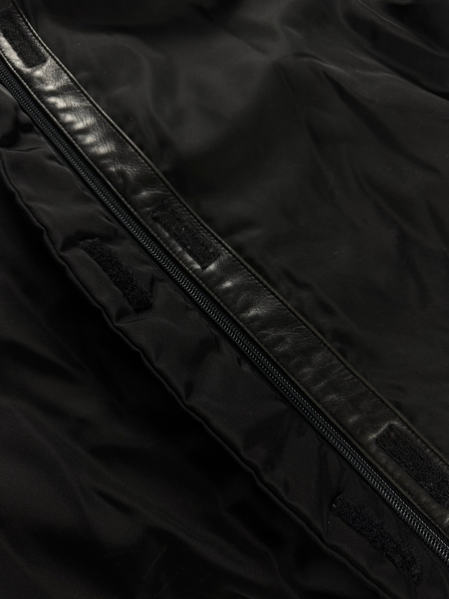 Prada Strapped Belted Nylon Hooded Coat FW 1999 - S