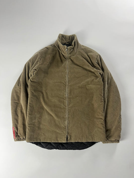 Prada Linea Rossa Corduroy Jacket 2000s - M