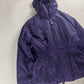 Prada Purple Drawstring Waist Puffer Jacket 1990s - S