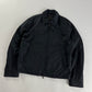 Prada Padded Navy Nylon Trucker Double Zip Jacket 2000s - M