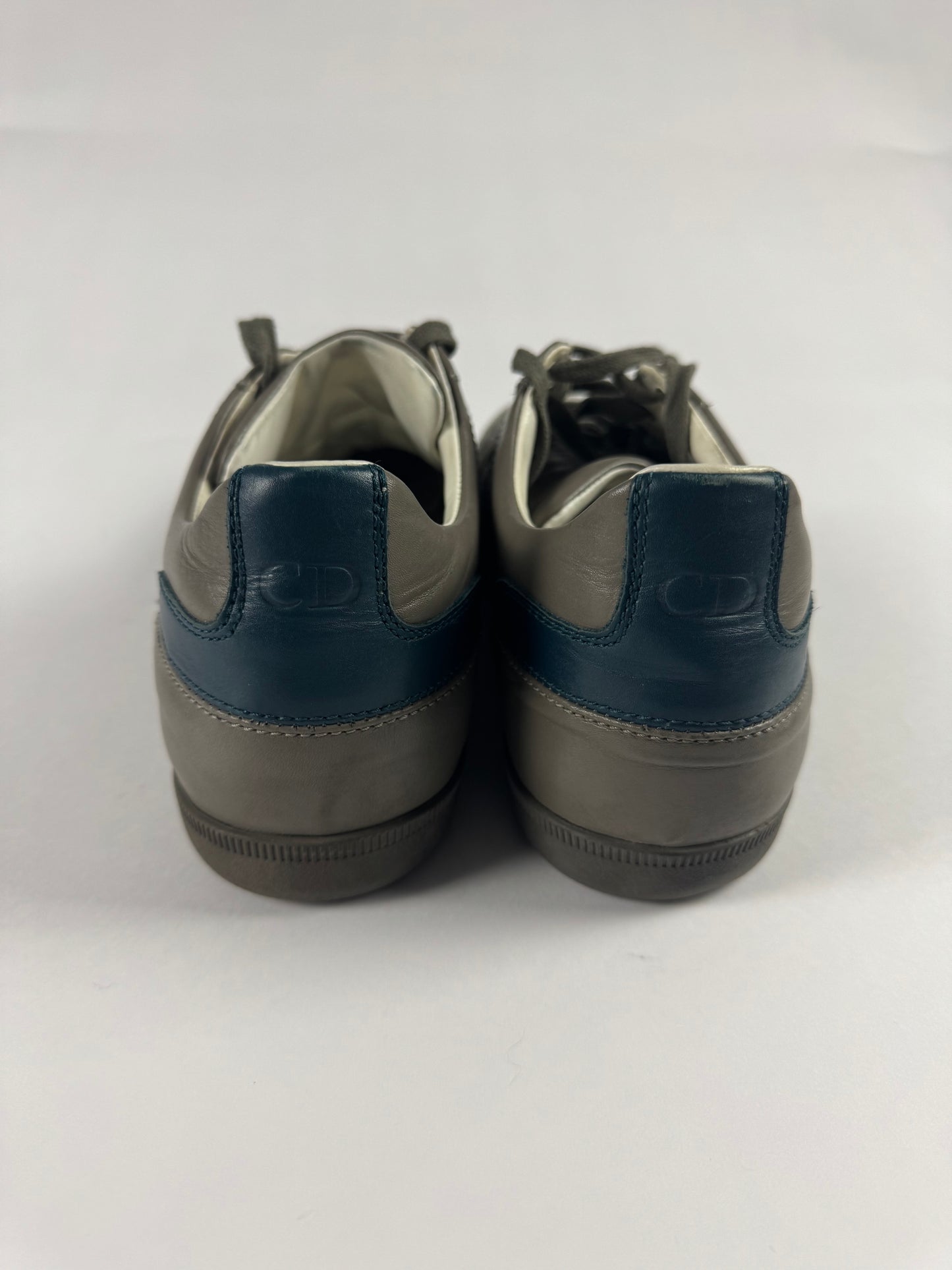 Dior Homme Hedi Slimane B01 Grey Suede Low Trainers FW 2004 - 43,5 EU