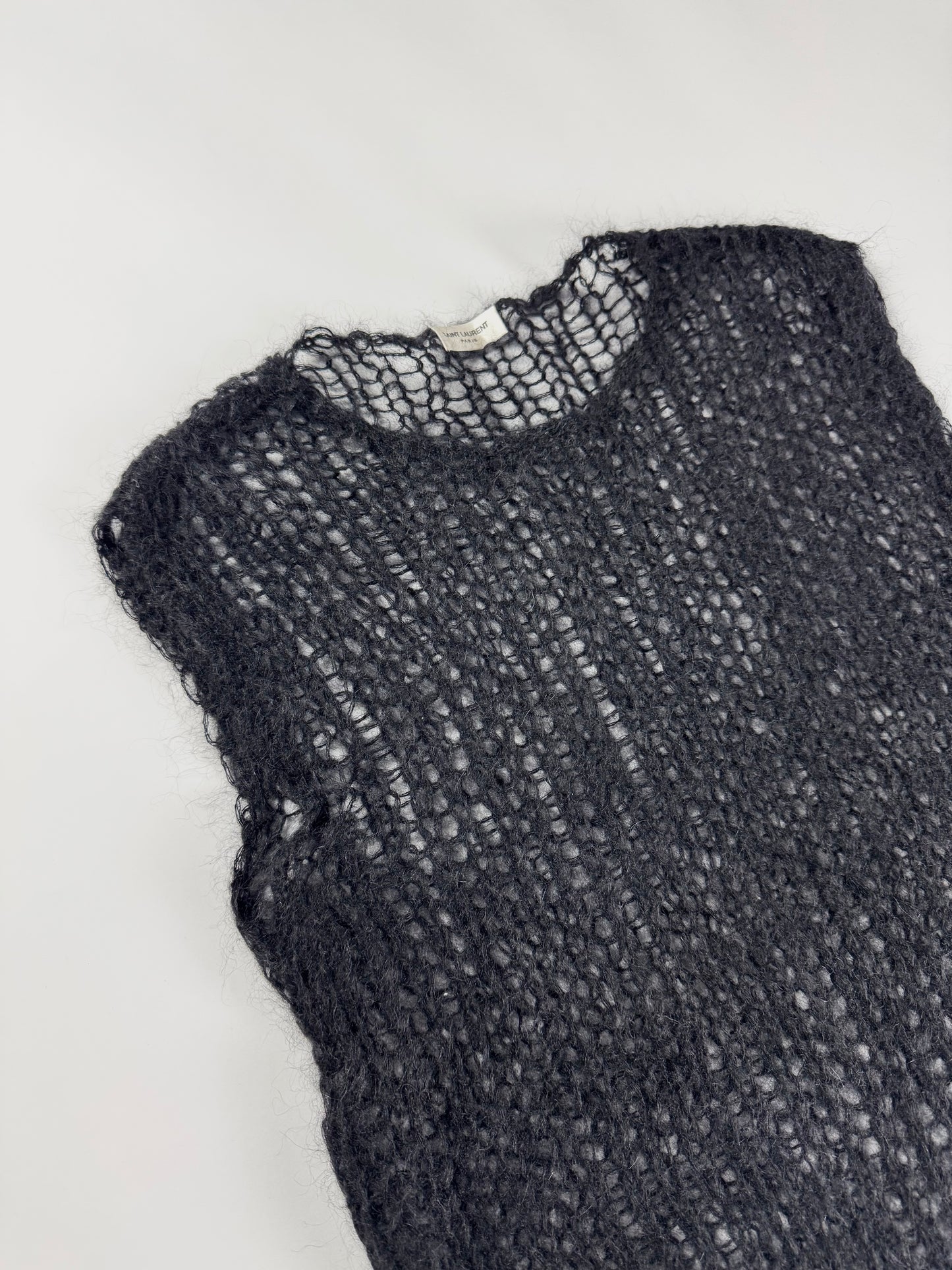 Saint Laurent Sample Sleeveless Knit Top FW 2013 - S