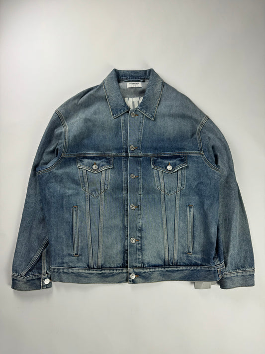 Balenciaga Fortnite 66/200 Limited Edition Oversized Denim Jacket FW 2021 - L
