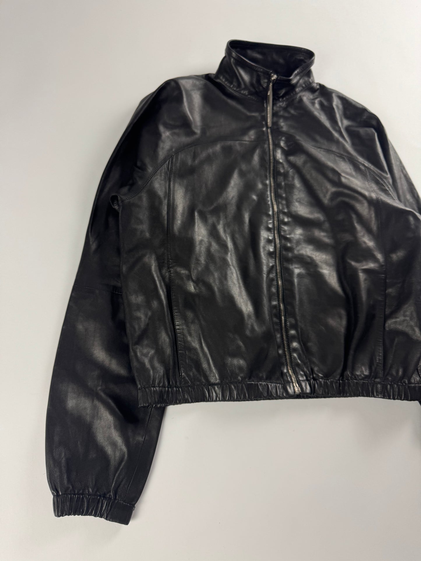 Gucci Tom Ford Light Leather Bomber Jacket SS 2000 - XS