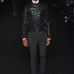 Dior Homme Napoleon Military Bright Dark Leather Jacket FW 2008 - M