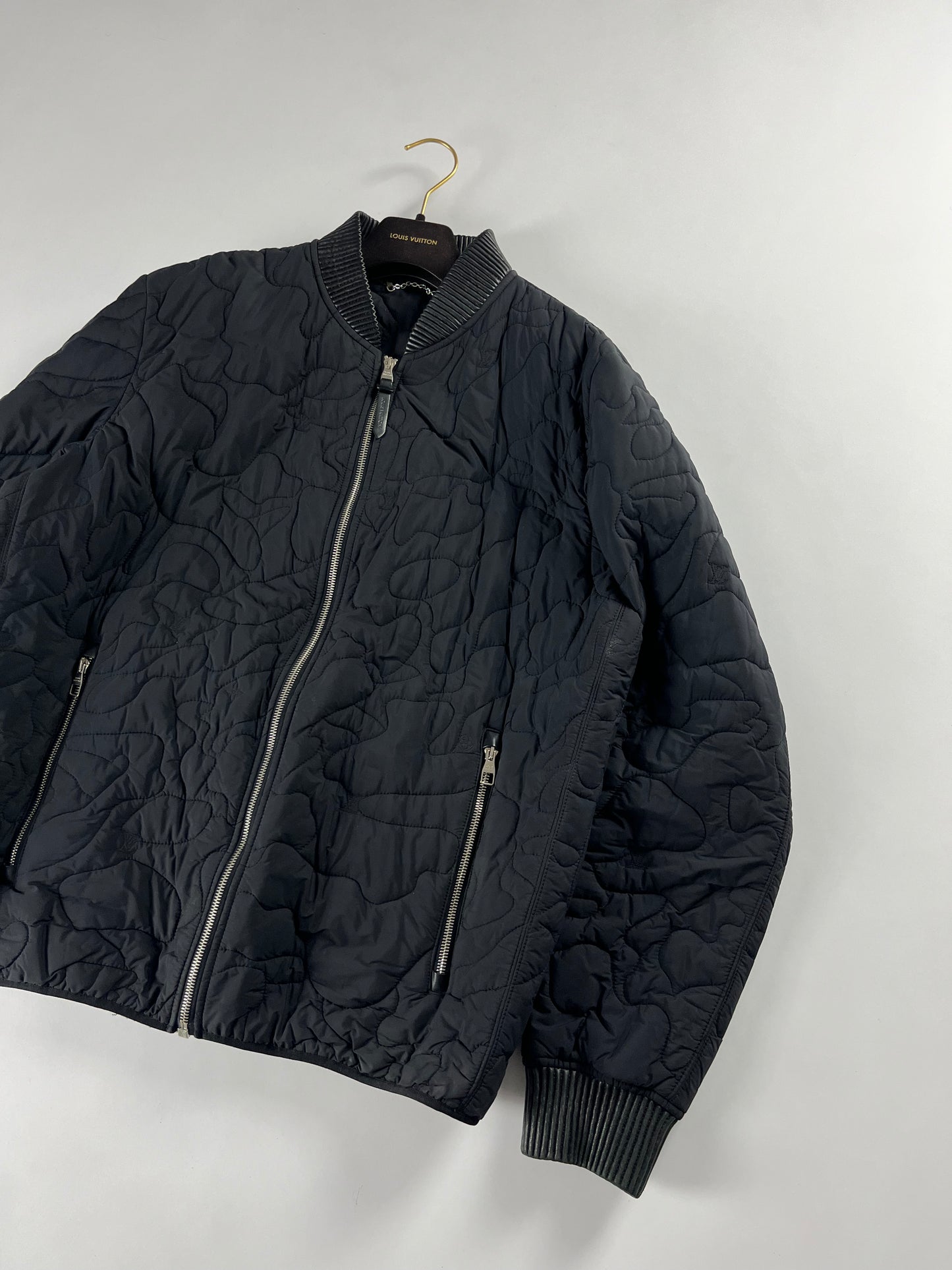 Louis Vuitton Monogram Down Bomber Jacket FW 2016 - L