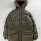 Prada Ski Fur Hooded Puffer Long Down Jacket - M