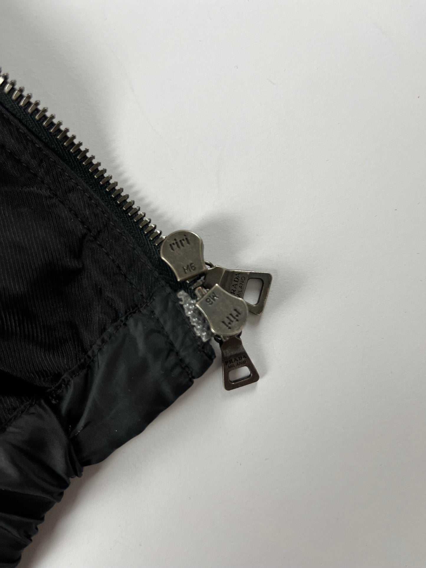 Prada Light Nylon Bomber Jacket 2000s - XS