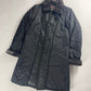 Prada Nylon Leather Panel Long Fur Details Coat SS 2006 - M