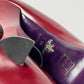Prada Dipped Red Burgundy High Platform Mary Jane Round Toe Heels FW 2012 - 38 IT/38,5 EU
