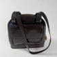 Gucci Brown Leather Patent Bamboo Shoulder Bag 1990s - OS