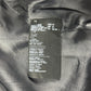 Prada Dark Grey Smooth Leather Minimalist Side Pocket Moto Jacket FW 2012 - M