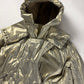 Prada Bright Silver Thermal Shearling Lining Astronaute Parka Jacket 2000s - M