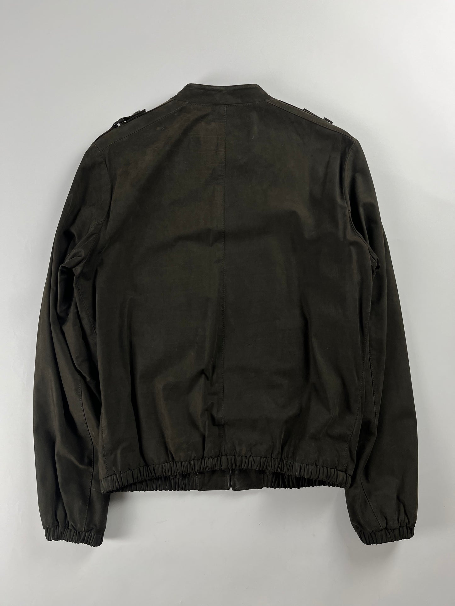 Prada Brown Premium Leather Jacket SS 2007 - M