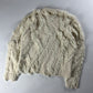 Moncler Genius Oversize Cream Fur Sweater - M