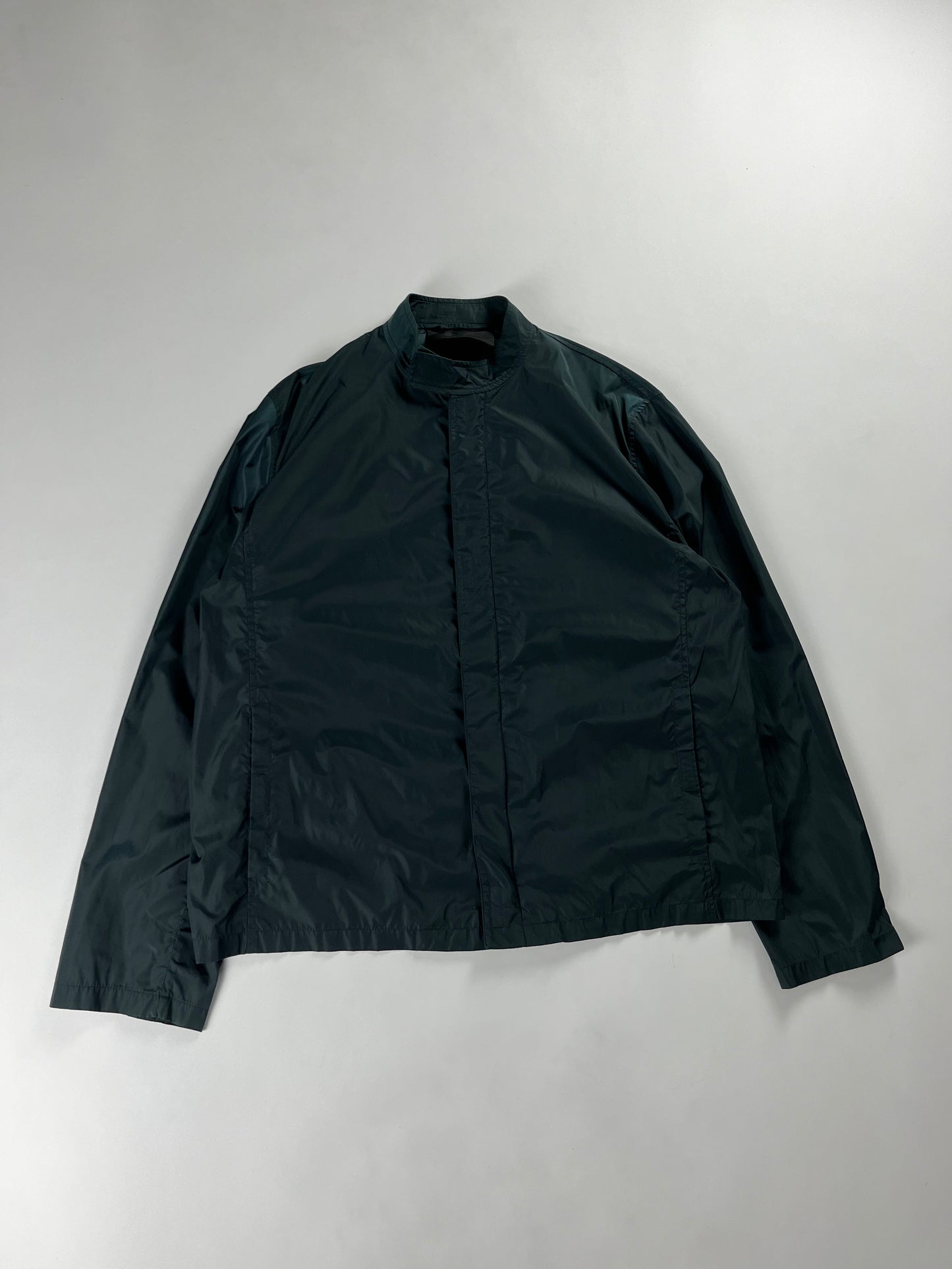 Prada Navy Nylon Strapped Light Jacket SS 1998 - L