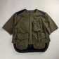 Louis Vuitton Olive Green Utility Multi Pocket Vest Pre Fall 2019 - L